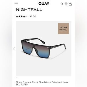 Quay Nightfall Polarized Sunglasses
